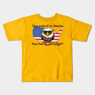 How free are you? Kids T-Shirt